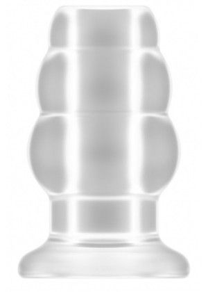 Прозрачная анальная пробка с тоннелем №51 Large Hollow Tunnel Butt Plug 5 Inch - 12,7 см.