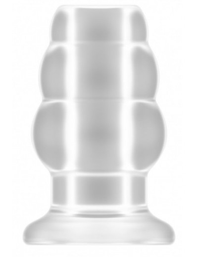 Прозрачная анальная пробка с тоннелем №51 Large Hollow Tunnel Butt Plug 5 Inch - 12,7 см.