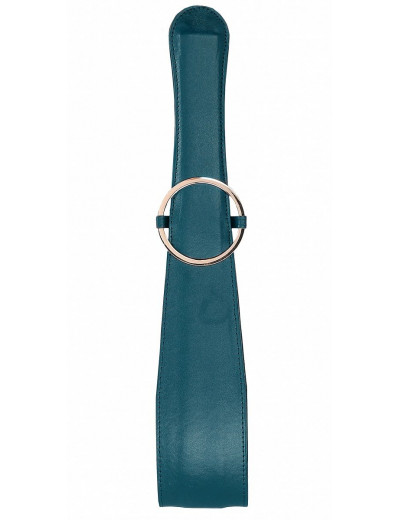 Зеленая шлепалка Belt Flogger - 54 см.