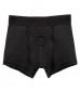 Черные трусы-боксеры BOUNDLESS BOXER BRIEF HARNESS S/M