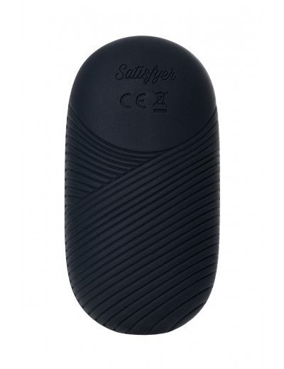Черный вибромассажер Satisfyer Dark Desire