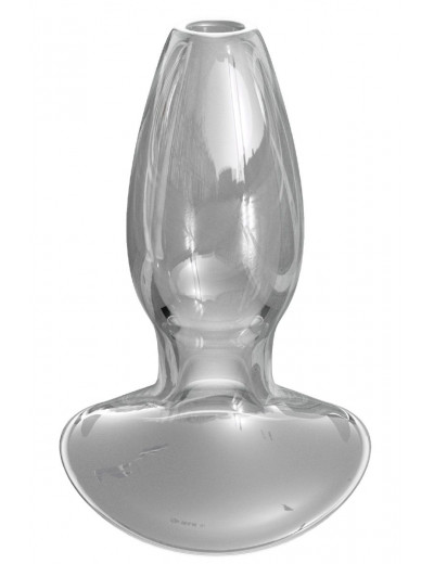 Прозрачный анальный плаг с туннелем Large Anal Gaper
