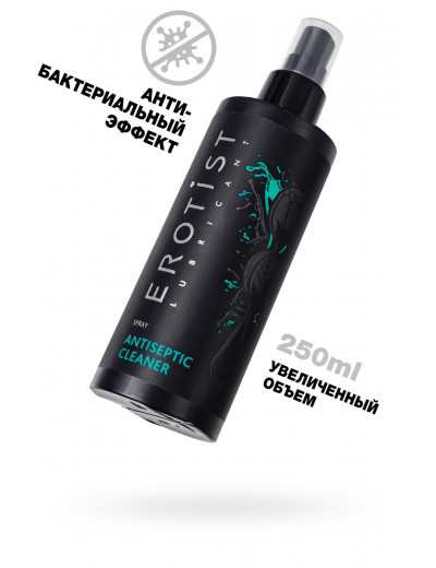 Антибактериальное средство Erotist Antiseptic Cleaner - 250 мл.