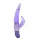 Фиолетовый вибратор для G-стимуляции GOOD VIBES G-VIBE - 16 см.