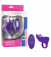 Фиолетовое перезаряжаемое эрекционное кольцо Silicone Remote Orgasm Ring
