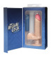 Вибромассажер-реалистик телесного цвета на присоске The Realistic Cock Vibrating 6” - 21,6 см.