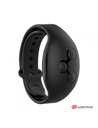 Розовый вибратор для пар с черным пультом-часами Weatwatch Dual Pleasure Vibe