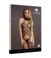 Пикантный кэтсьюит Suspender Fishnet Choker