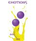 Фиолетовые вагинальные шарики без сцепки Emotions Lexy Large