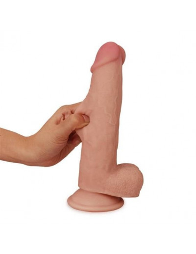 Телесный фаллоимитатор Skinlike Soft Cock 7 - 18,4 см.