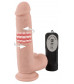 Телесный вибратор-ротатор Medical Silicone Rotating Vibrator - 20 см.