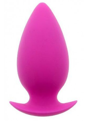 Большая розовая анальная пробка BOOTYFUL ANAL PLUG LARGE PINK - 10 см.