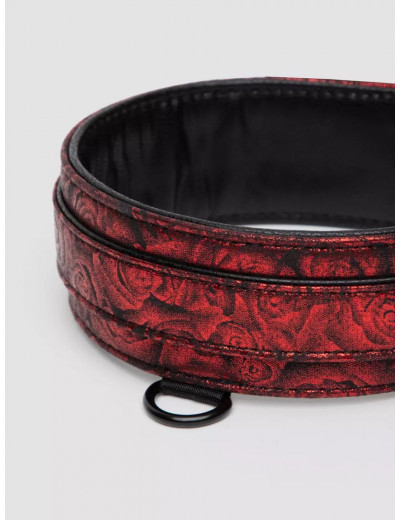 Стильный ошейник с поводком Reversible Faux Leather Collar and Lead