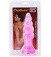 Бордовый гелевый анальный массажер HONEY DOLLS - 18 см.