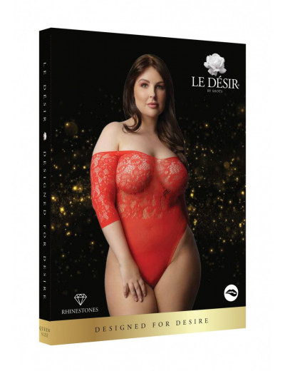 Эффектное боди Presents Rhinestone Off Shoulder Body