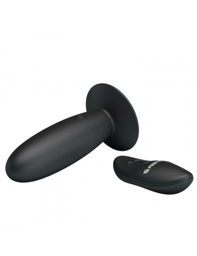 Анальная пробка с вибрацией и пультом управления Remote Control Vibrating Plug - 11 см.