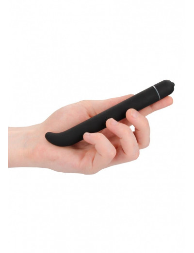 Черный компактный вибростимулятор G-Spot Vibrator - 16 см.