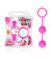 Розовые вагинальные шарики Kegel Ball