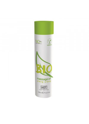 Массажное масло BIO Massage oil ylang ylang с ароматом иланг-иланга - 100 мл.