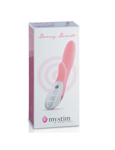 Розовый вибратор Mystim Danny Divido - 27 см.