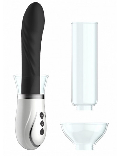 Черный набор Twister 4 in 1 Rechargeable Couples Pump Kit