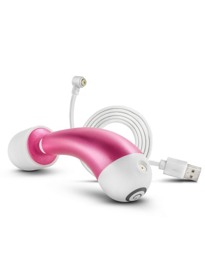 Розовый жезловый вибратор Noje W3 Rose