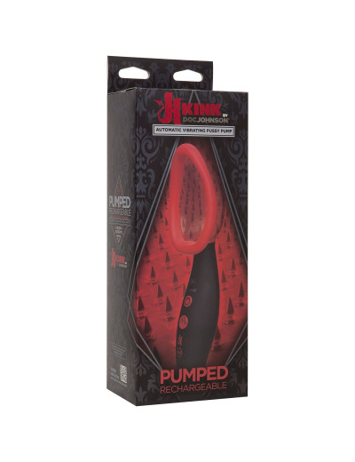 Автоматическая женская вибропомпа Kink Pumped echargeable Automatic Vibrating Pussy Pump