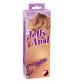 Фиолетовый гелевый анальный вибратор Jelly Anal - 17,5 см.