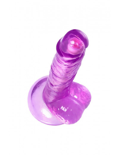 Фиолетовый реалистичный фаллоимитатор Celiam - 20,5 см.