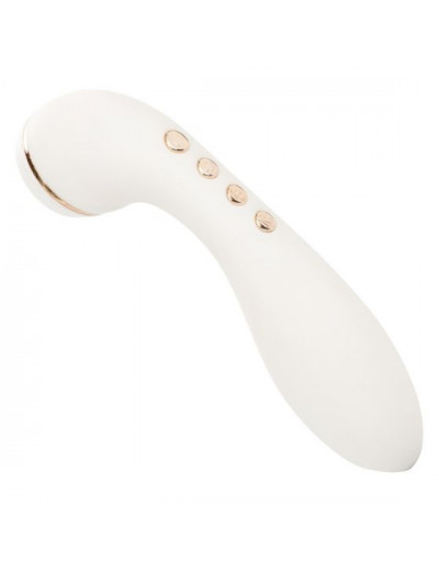 Белый вакуумный вибромассажер Empowered Smart Pleasure Idol - 17,75 см.