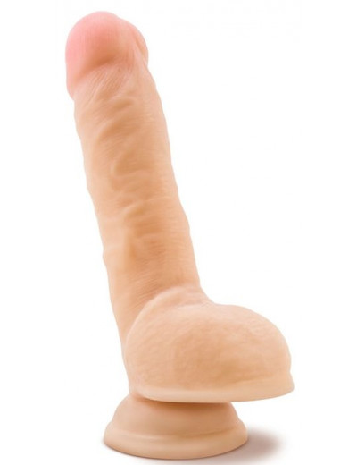 Телесный фаллоимитатор 9 Inch Sensa Feel Dildo - 22,8 см.