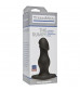 Чёрная анальная пробка TitanMen The Rumpy - 16,5 см.