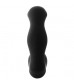 Черный вибромассажер простаты FantASStic Vibrating Prostate Massager - 11,3 см.