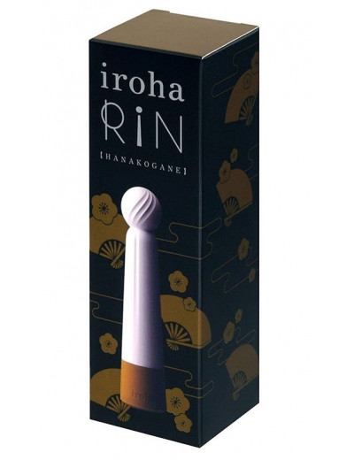 Нежно-розовый вибратор с шаровидной мягкой головкой IROHA Rin Kogane - 14,8 см.