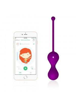 Фиолетовый тренажер Кегеля MAGIC KEGEL MASTER