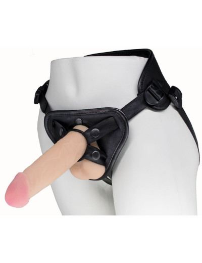 Пояс харнесс BEST UNI strap с 2 насадками - 18 и 22 см.
