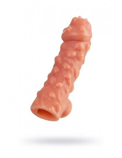 Насадка на фаллос с крупными бугорками EXTREME SLEEVE - 15,6 см.