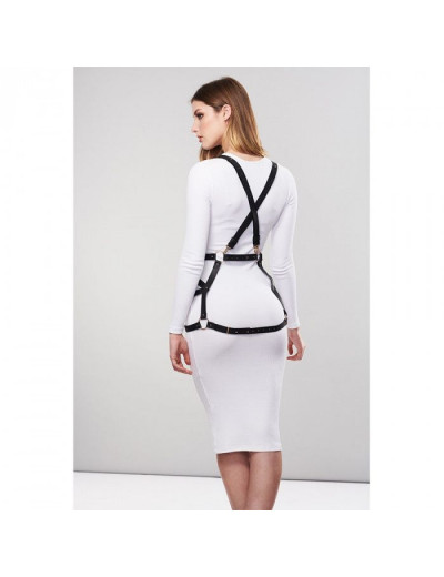 Чёрная упряжь ARROW DRESS HARNESS