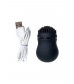 Черный стимулятор клитора PPP CURU-CURU BRUSH ROTER