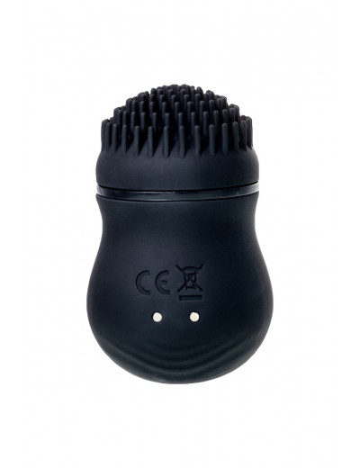 Черный стимулятор клитора PPP CURU-CURU BRUSH ROTER