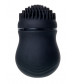 Черный стимулятор клитора PPP CURU-CURU BRUSH ROTER