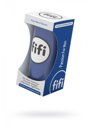 Синий нереалистичный мастурбатор FIFI MALE