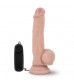 Телесный вибратор-реалистик Dr. Jay  8.75 Inch Vibrating Cock - 22,2 см.