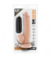 Телесный вибратор-реалистик Dr. Jay  8.75 Inch Vibrating Cock - 22,2 см.