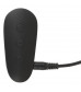 Черное виброяйцо с электростимуляцией Vibrating E-Stim Love Ball