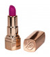 Золотистый вибратор-помада с пурпурным мягким кончиком Hide   Play Rechargeable Lipstick