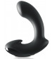 Черный вибромассажер простаты Ultimate Silicone P-Spot Massager