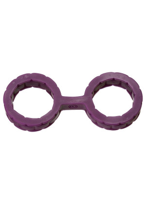 Фиолетовые силиконовые наручники Style Bondage Silicone Cuffs Small