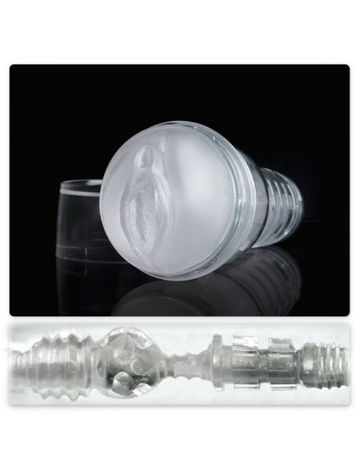 Прозрачный мастурбатор-вагина Fleshlight - Ice Lady Crystal