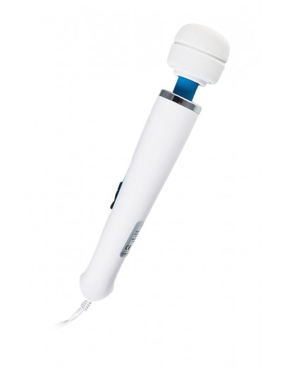 Белый вибромассажёр Magic Wand Europe - 31,5 см.